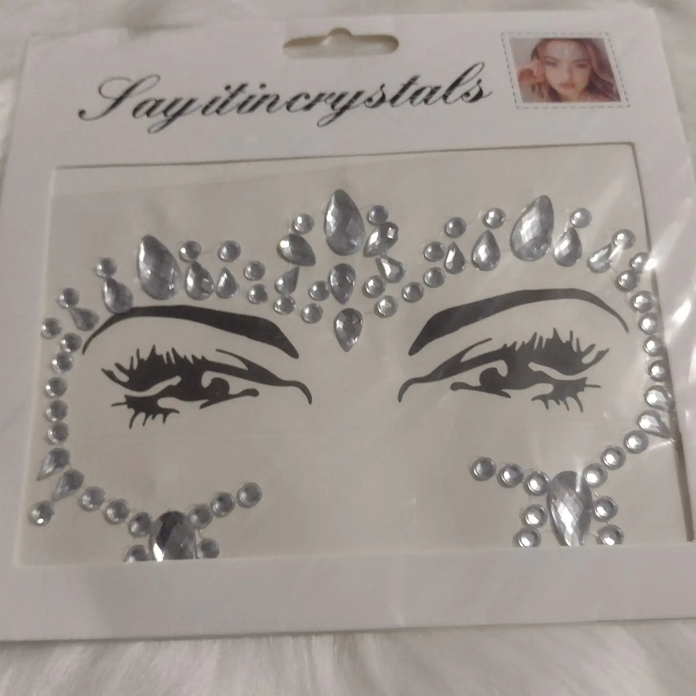 Gemas Para Cara Pegatinas Piedras 2