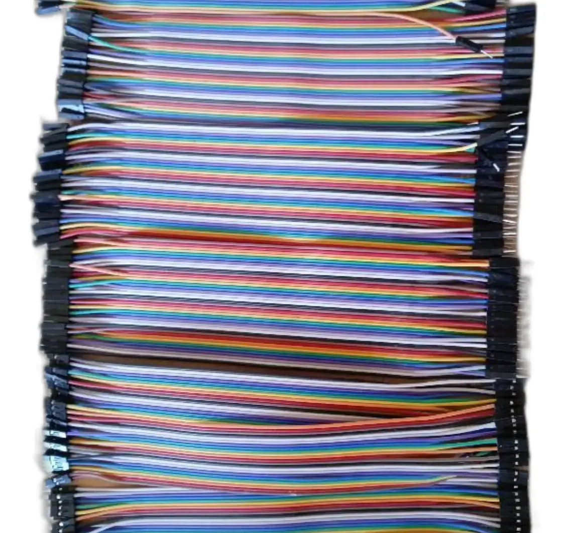 Cables para Arduino machos y hembras