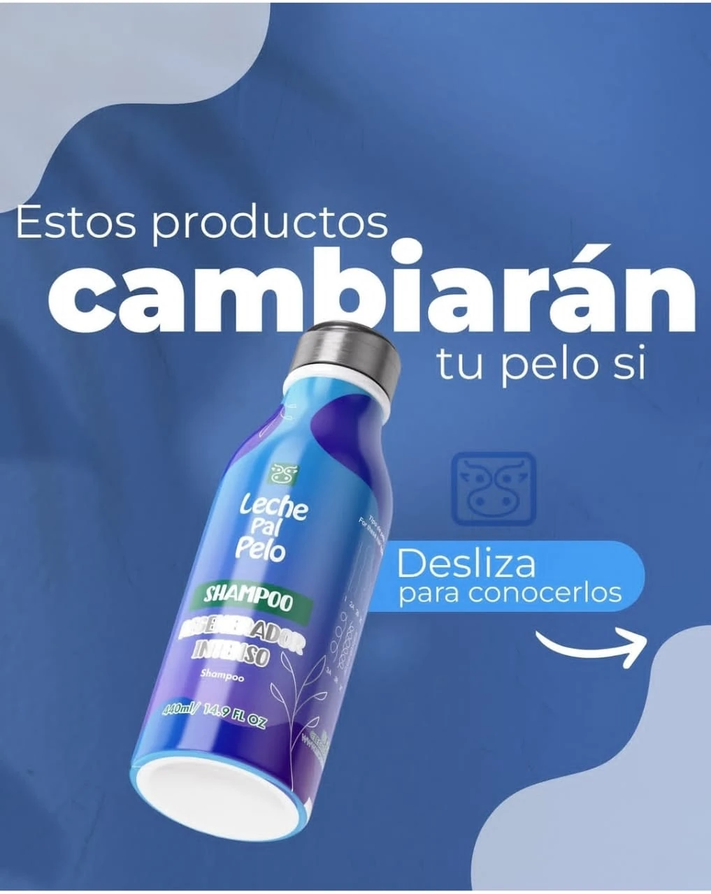 leche pal pelo shampoo regenerador intensivo x440 ml