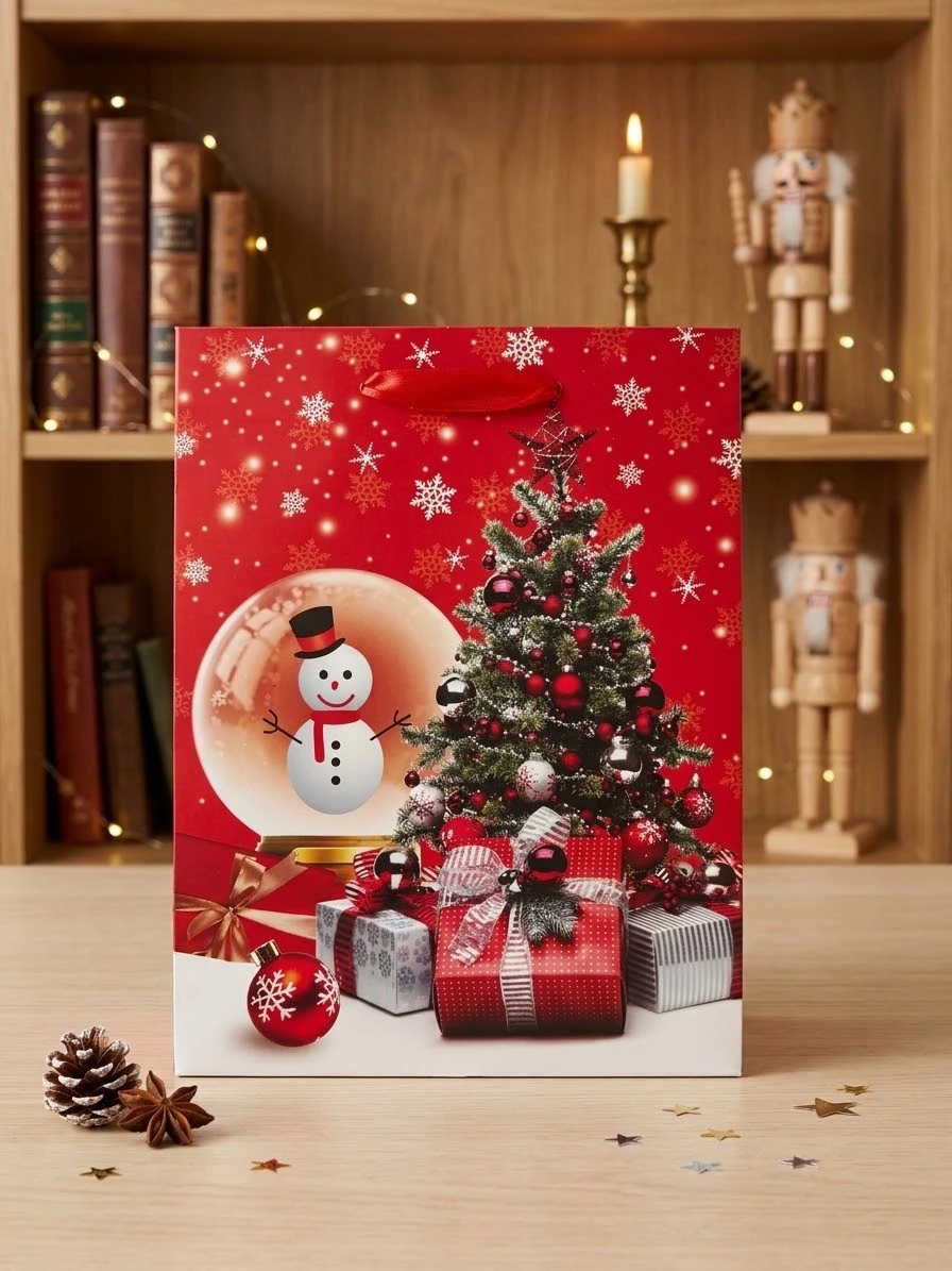 Paquete de 12 nolsas navideñas  3