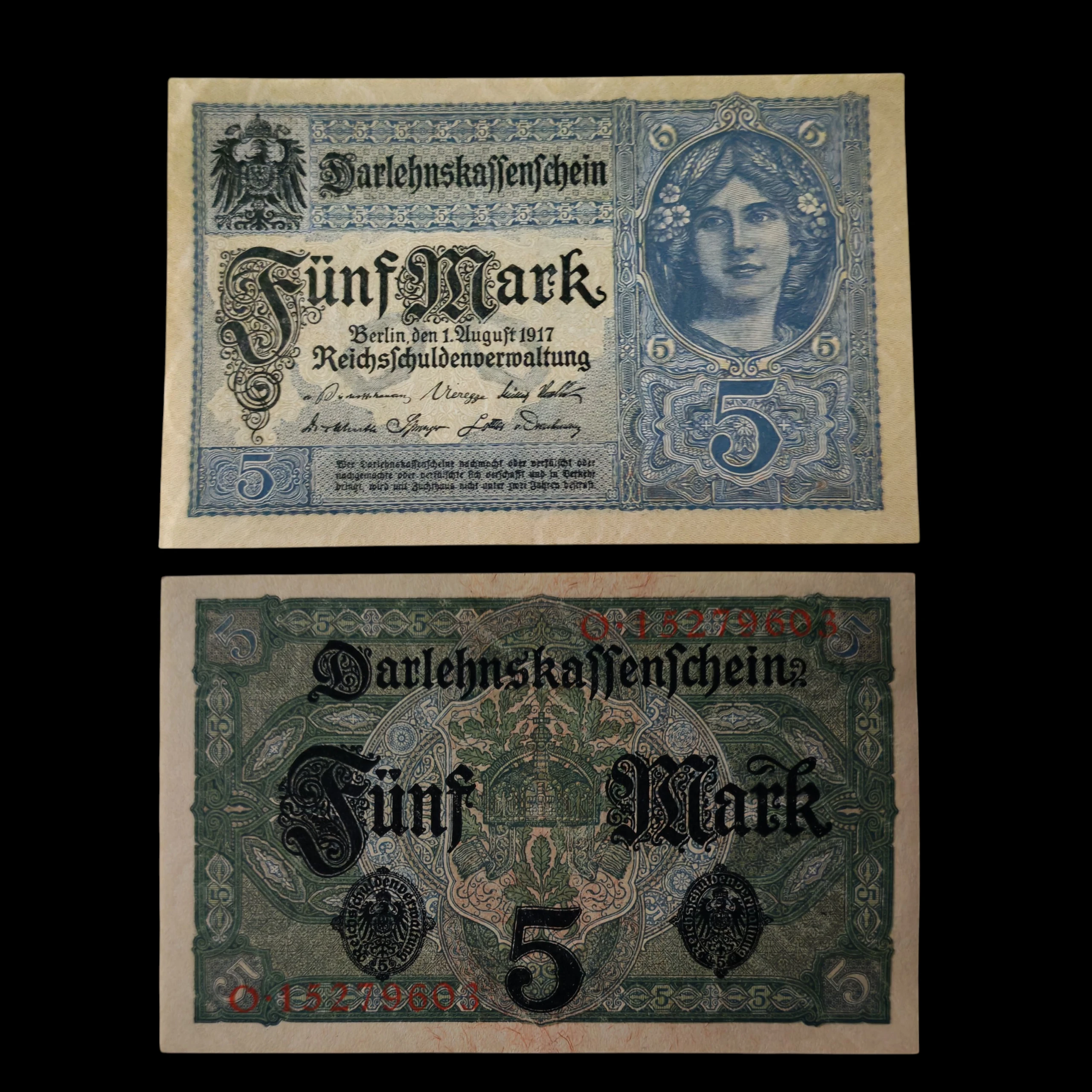 ° Imperio Alemán, 5 Marcos UNC