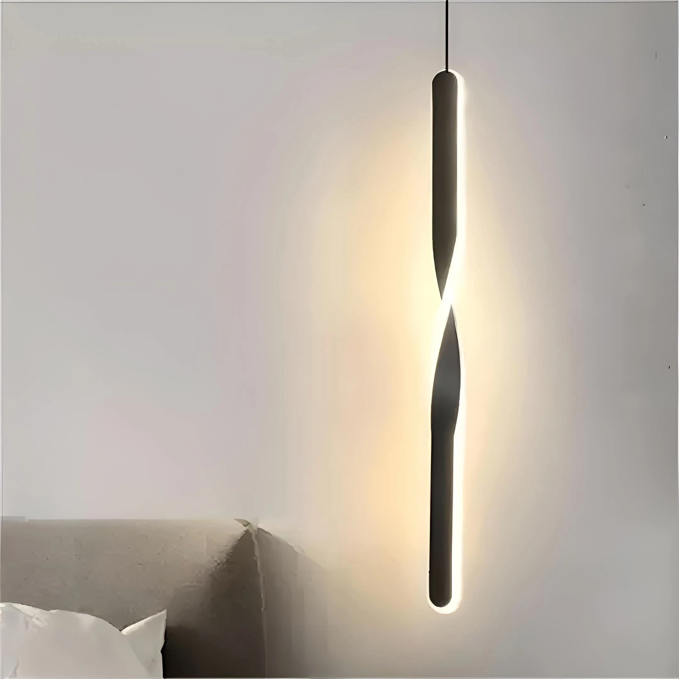 LAMPARA COLGANTE LED URBANA NEGRA 10W 