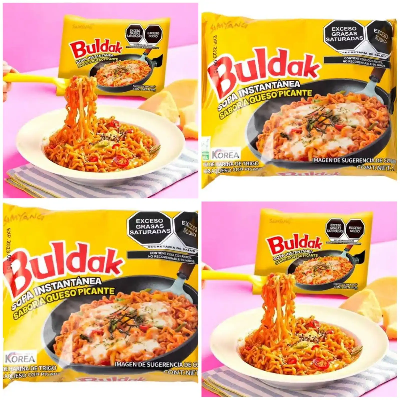 Buldak queso picante 