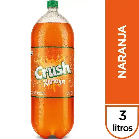 Gaseosa Crush Naranja 3 Litro