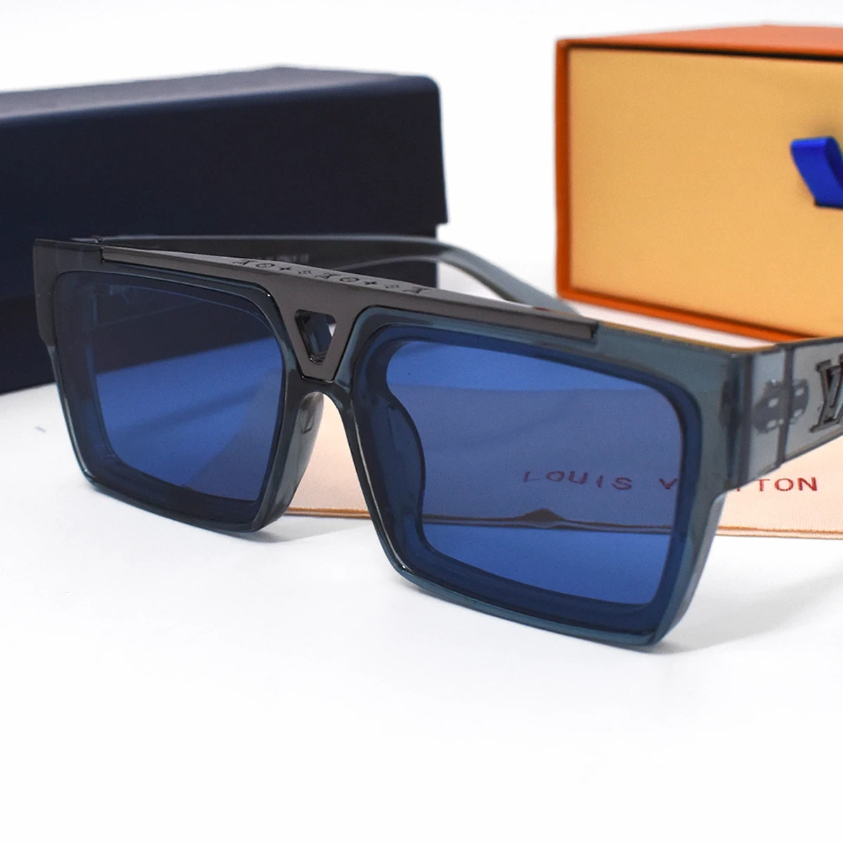 Lentes De Sol Louis Vuitton Azul 3
