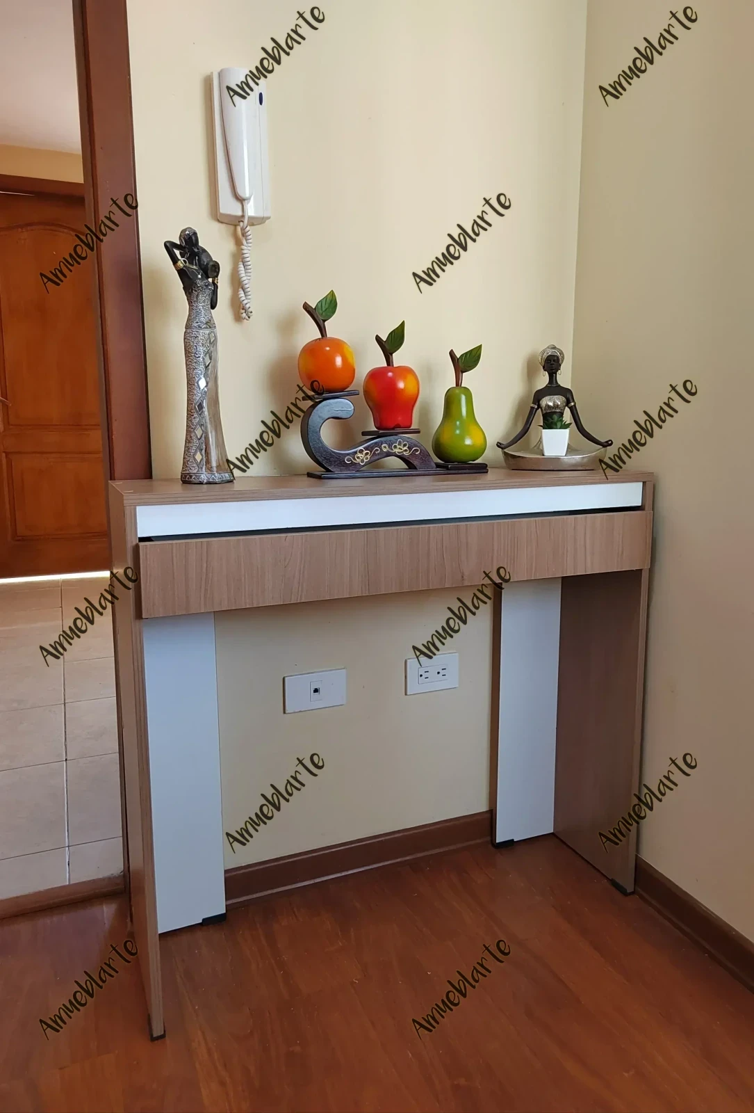 Recibidor combinado con cajón  4