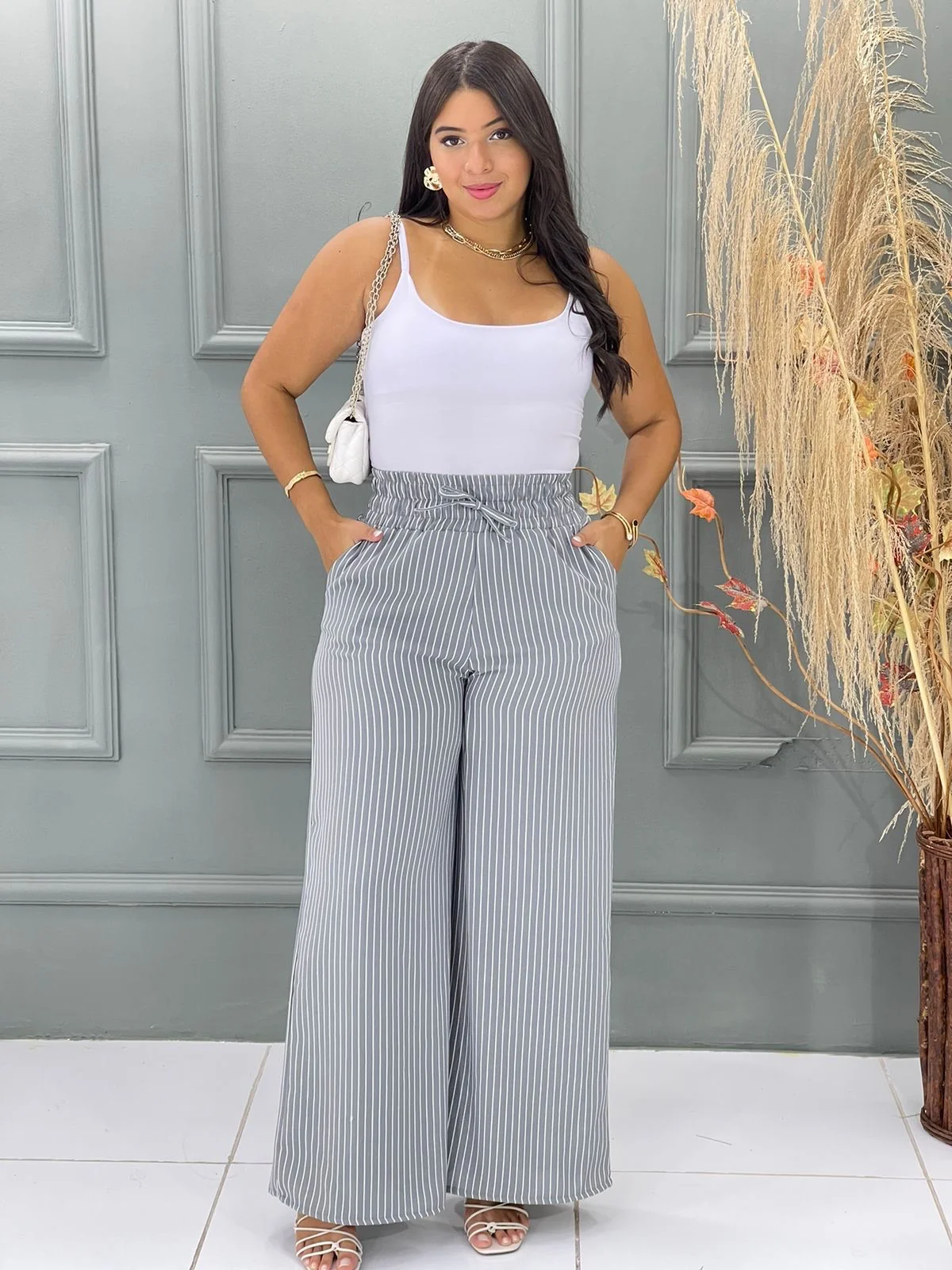 CALÇA PATALONA LISTRADA 7