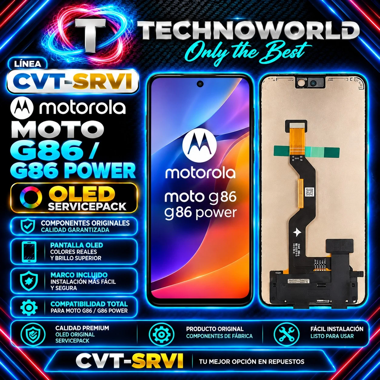 Mod Moto G86 - G86 power Servicepack CVT 