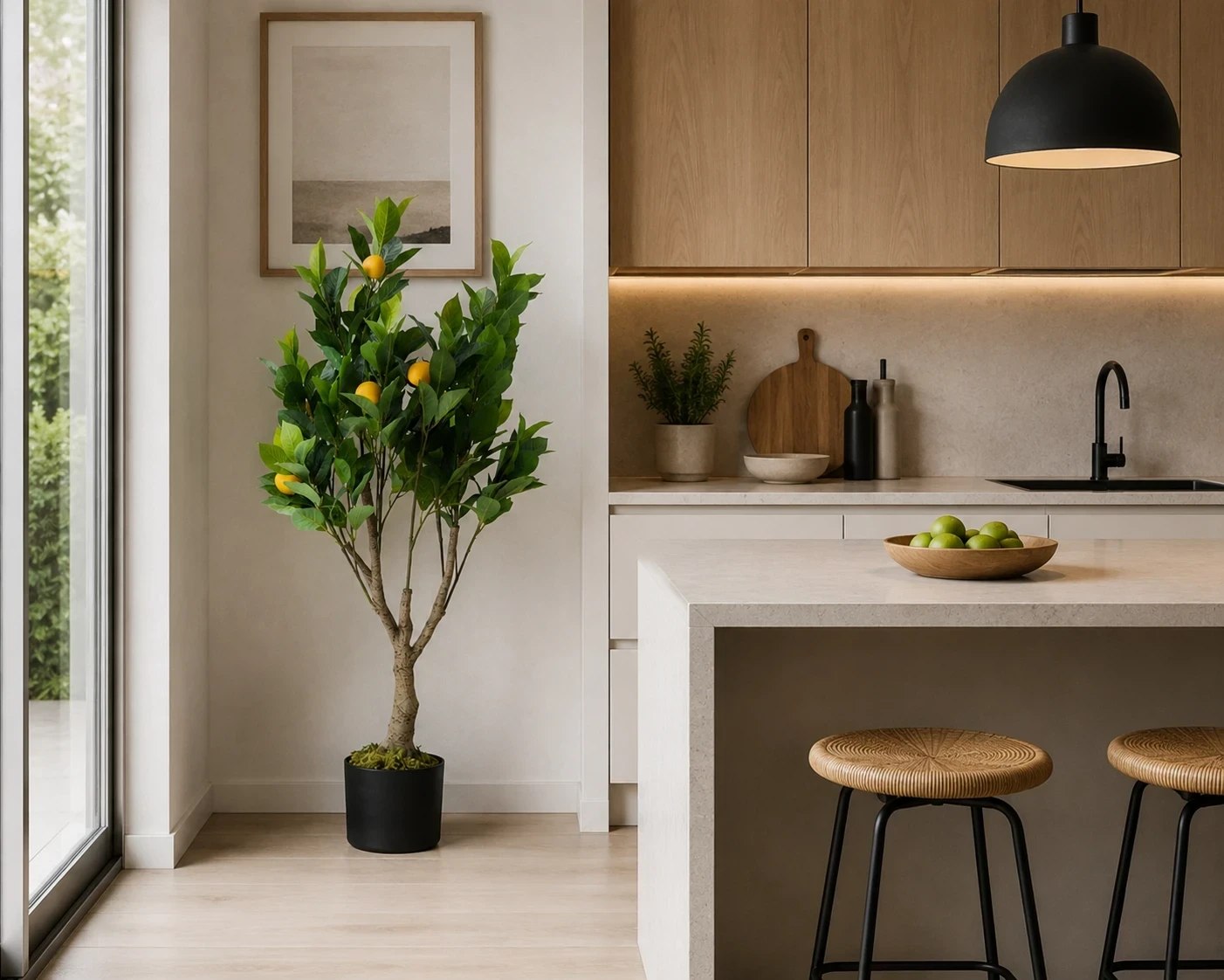 Planta Limonero 110cm Artificial  4