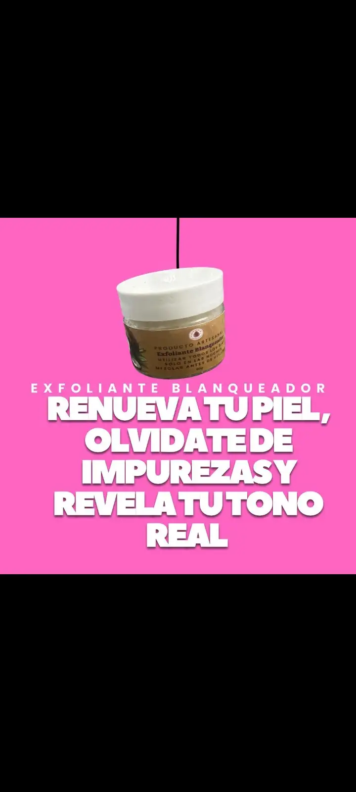 Exfoliante blanqueador