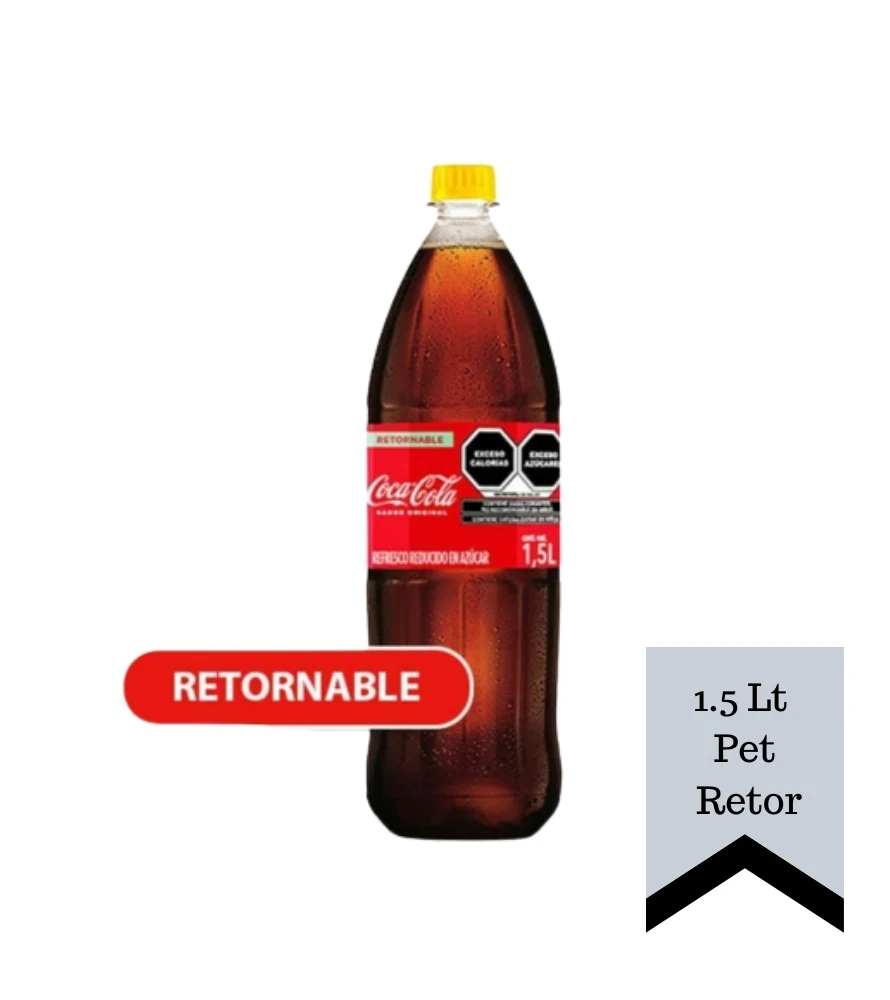 COCA COLA RETORNABLE 1.5L
