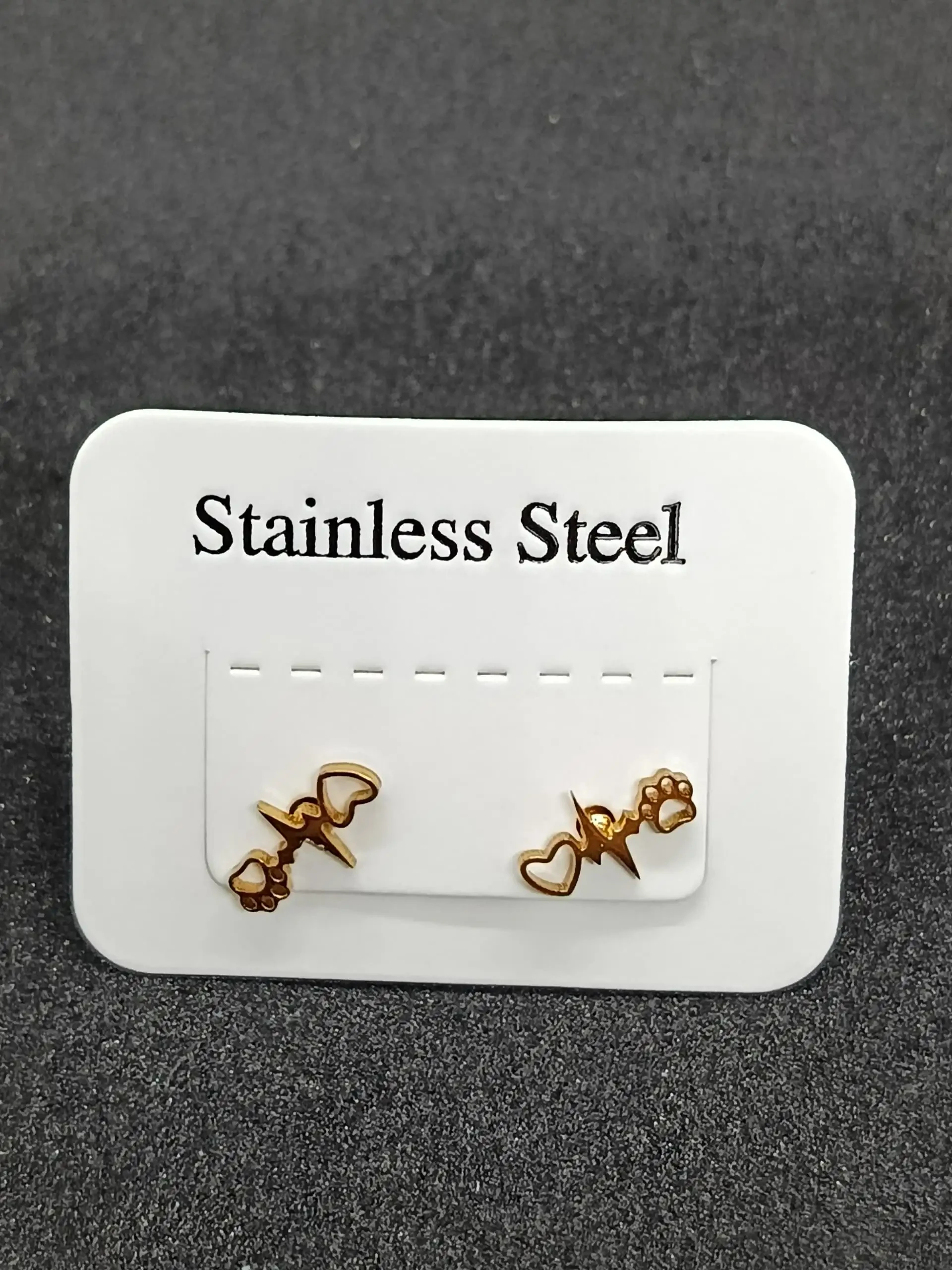 Zarcillos minimalistas/ Acero inoxidable 