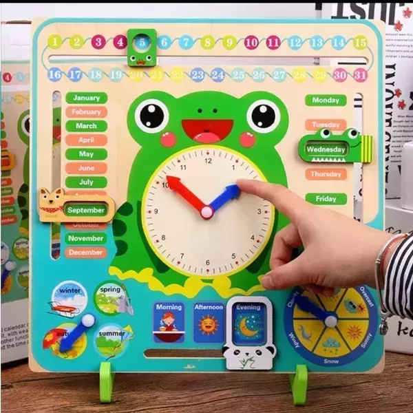 Reloj calendario cognitivo sapito 3