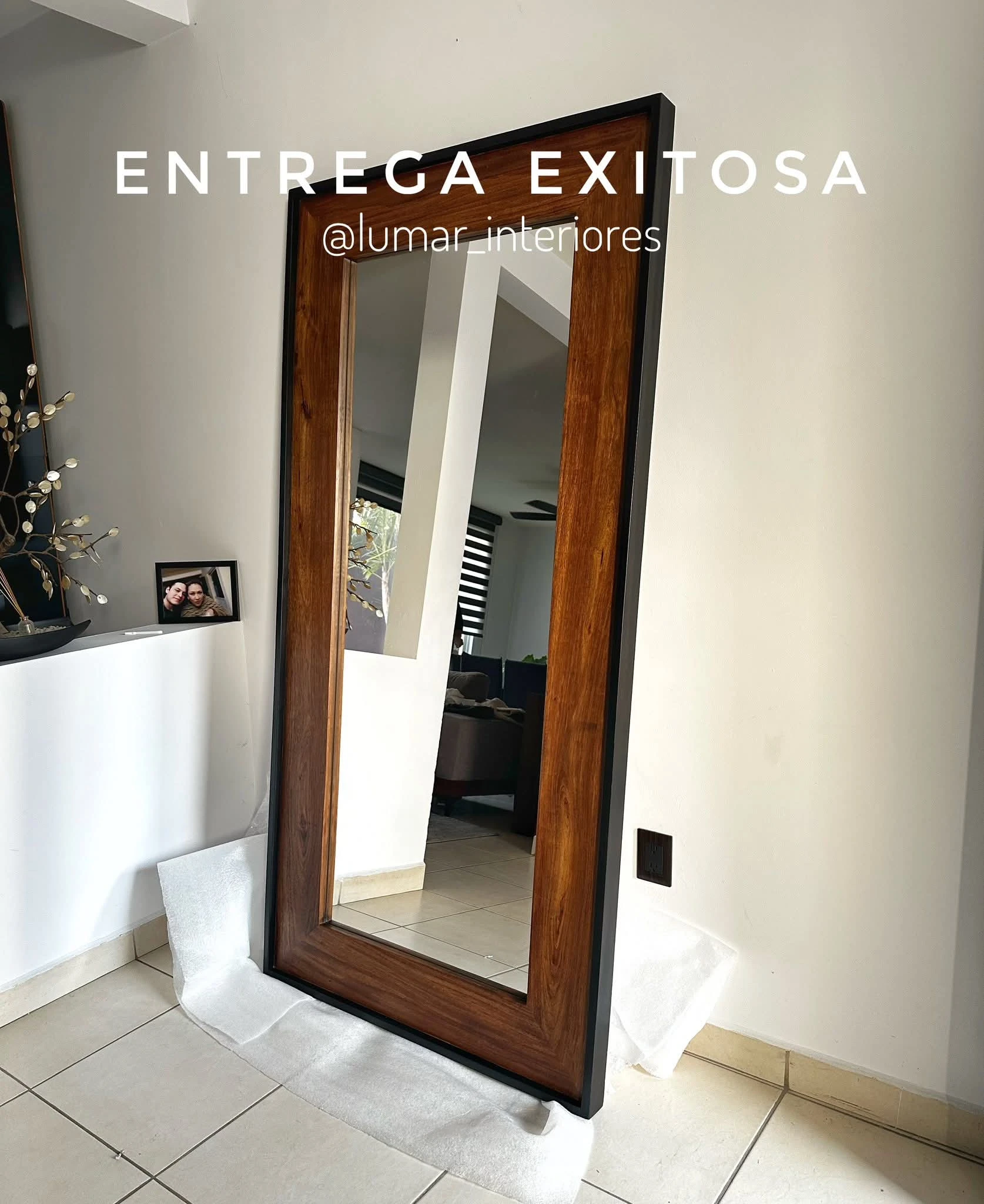 Espejo PAROTA BLACK 200x100cm 4