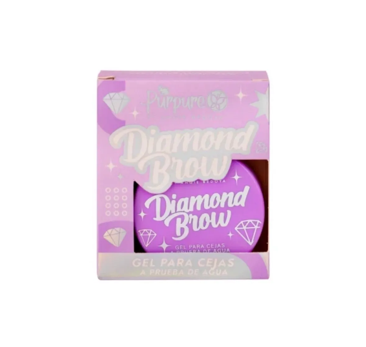 Gel De Cejas Diamond Brown Purpure 2