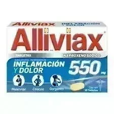 Alliviax 550 mg, 10 Tabletas.