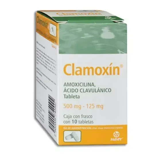 Clamoxin (Amoxicilina / Ácido clavulánico) 500mg /125mg
