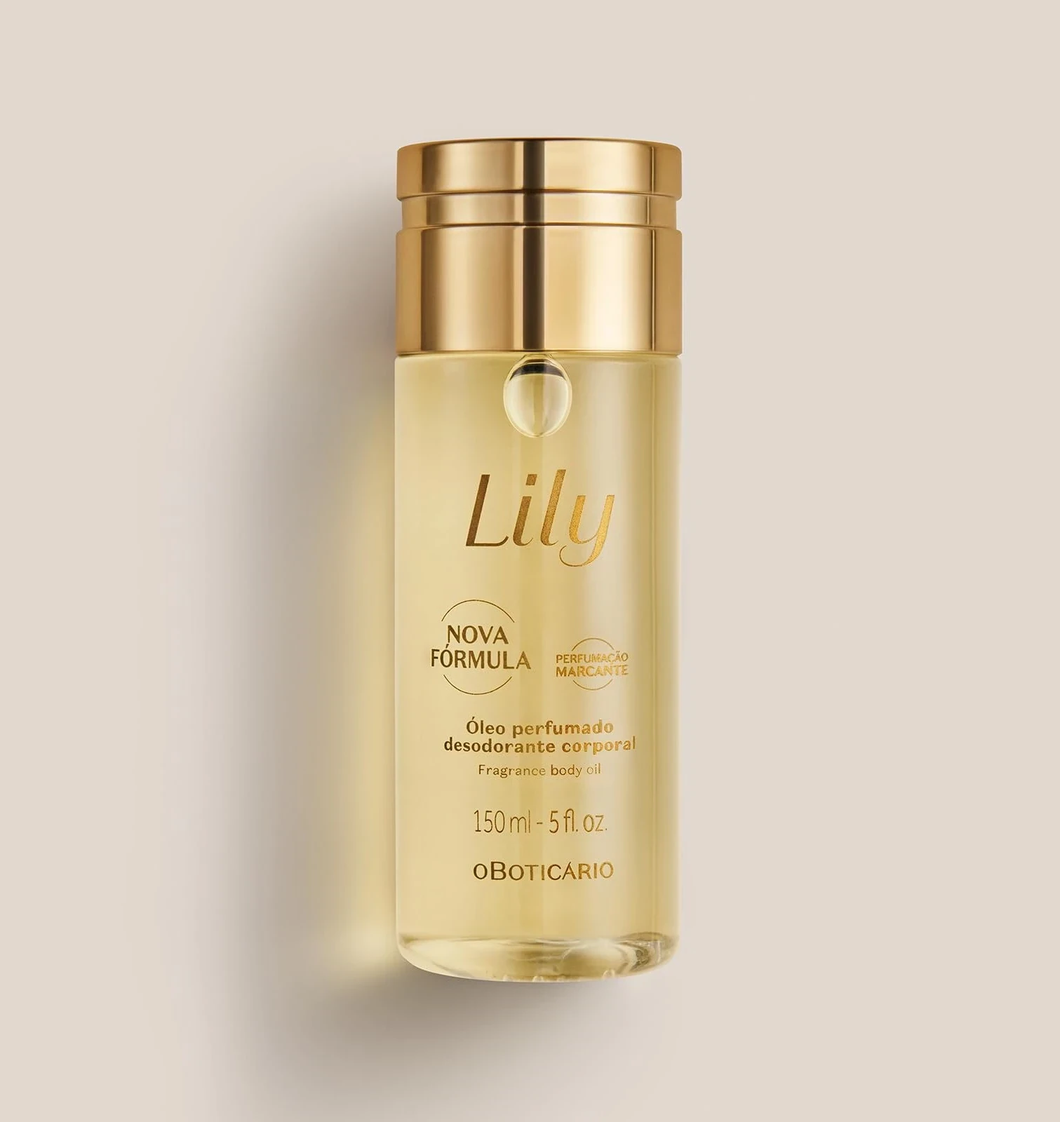 Lily Aceite Perfumado Desodorante Corporal, 150ml