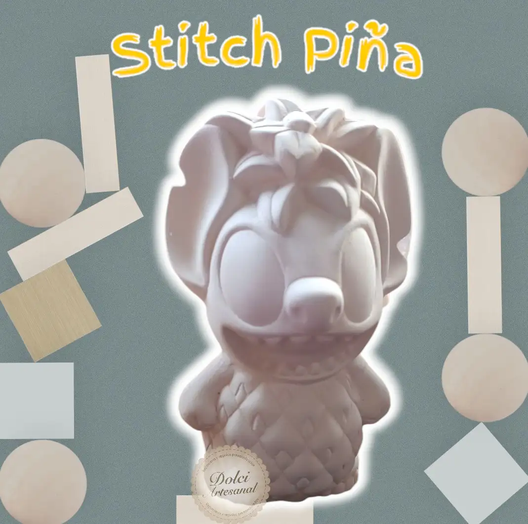 Stitch alcancía  2