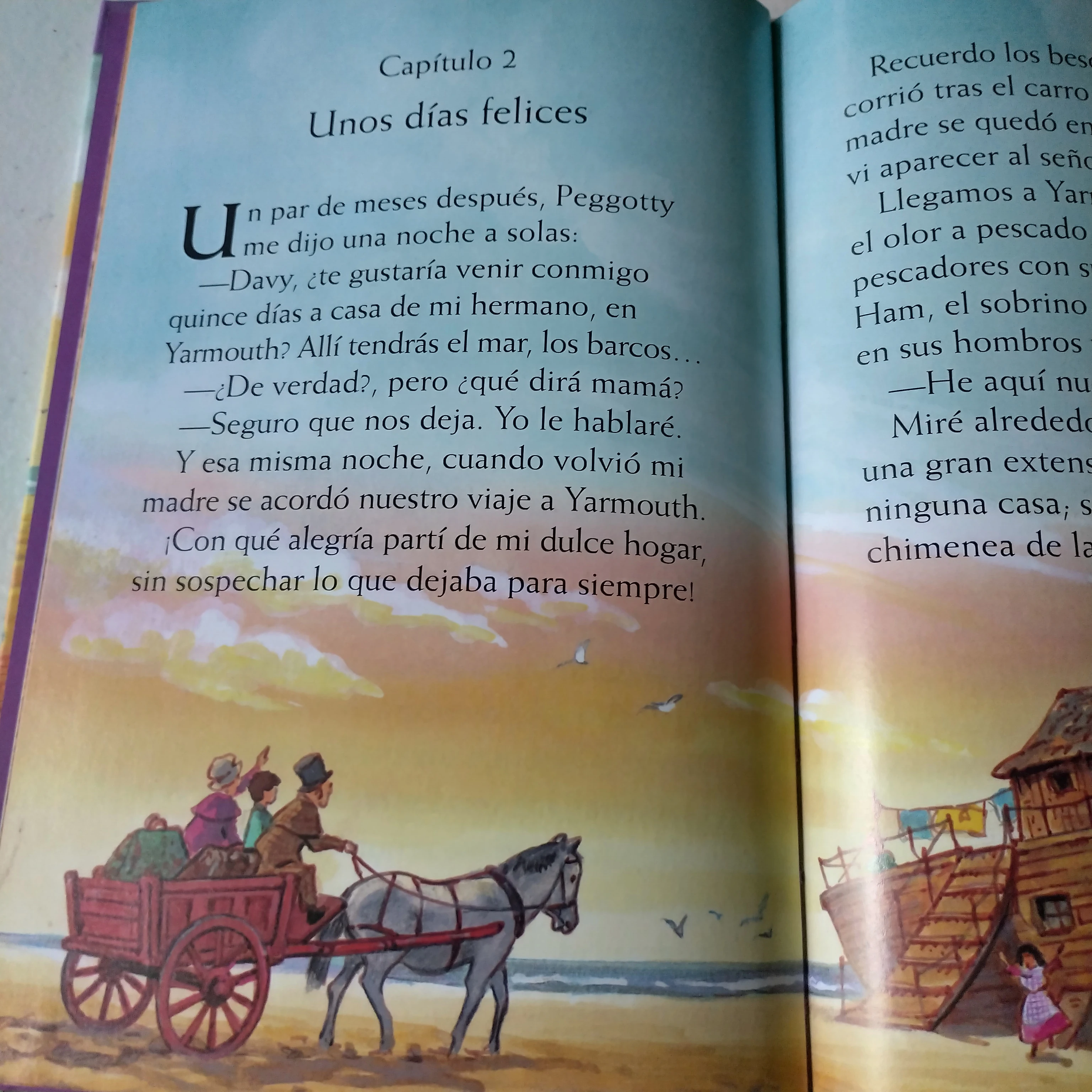 David Copperfield, Charles Dickens, infantil  3