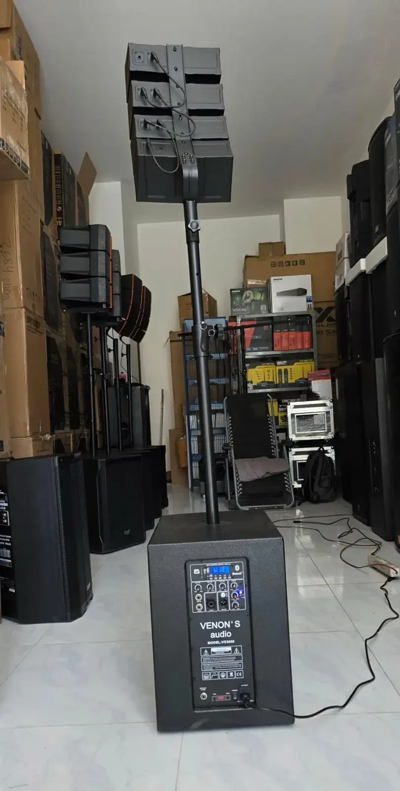 SISTEMA ARRAY VENOM V3000 12" ACTIVO 2