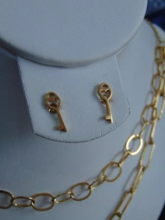 JUEGO ACERO DOBLE DOR LLAVES ELABONES 4