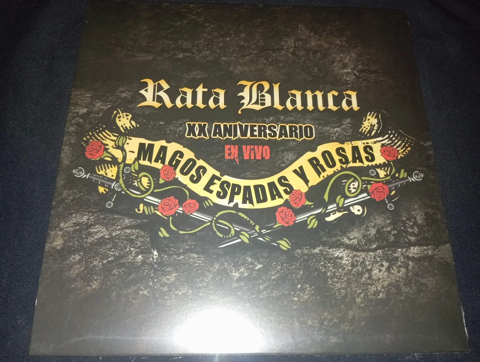 Rata Blanca - Magos Espadas Y Rosas (XX ANIVERSARIO)(VINILO)(ARGENTINA)