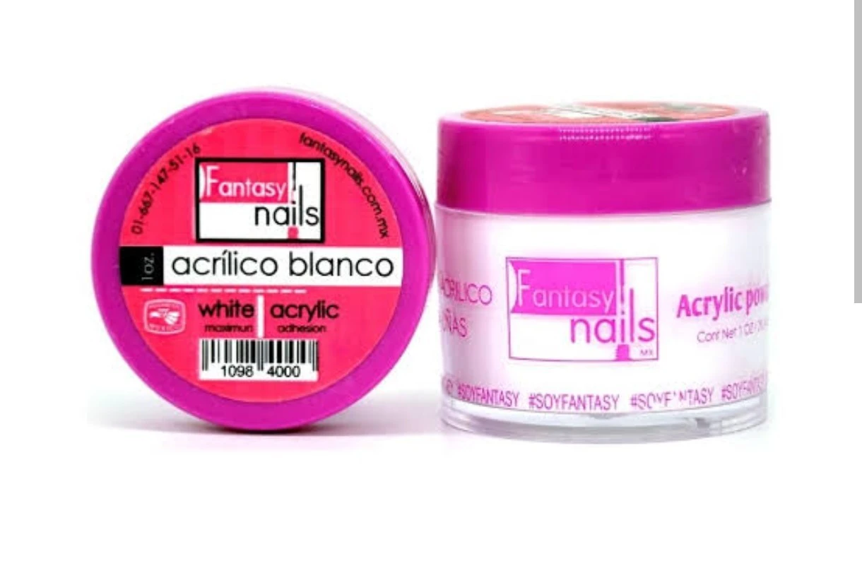 acrílico 1 oz blanco fantasy