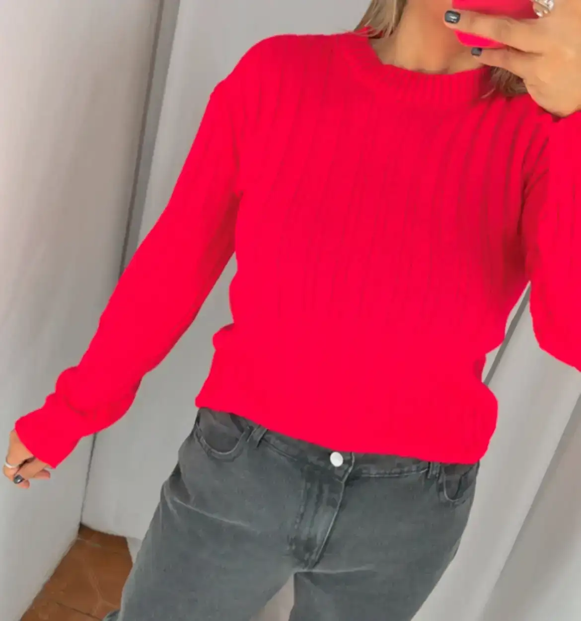 Sweater fucsia
