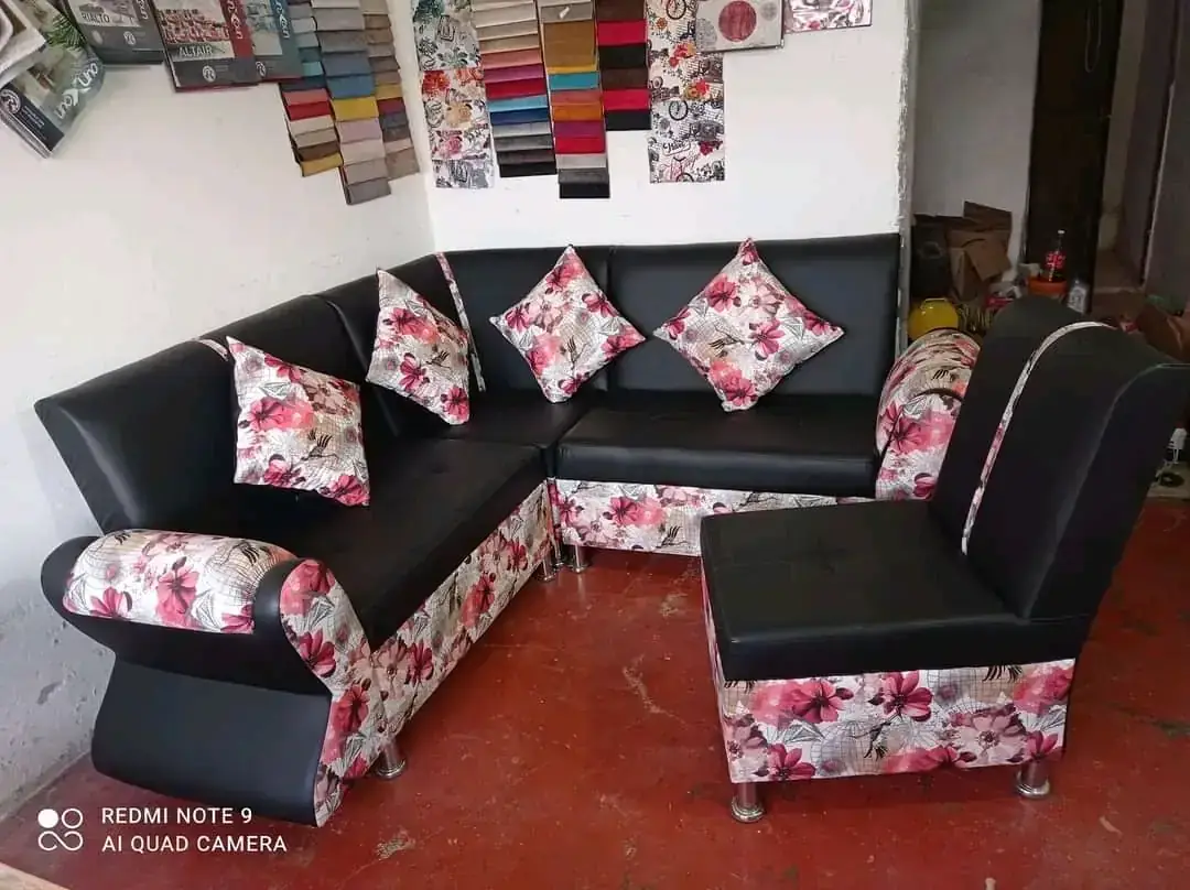 Juego de sala en L 