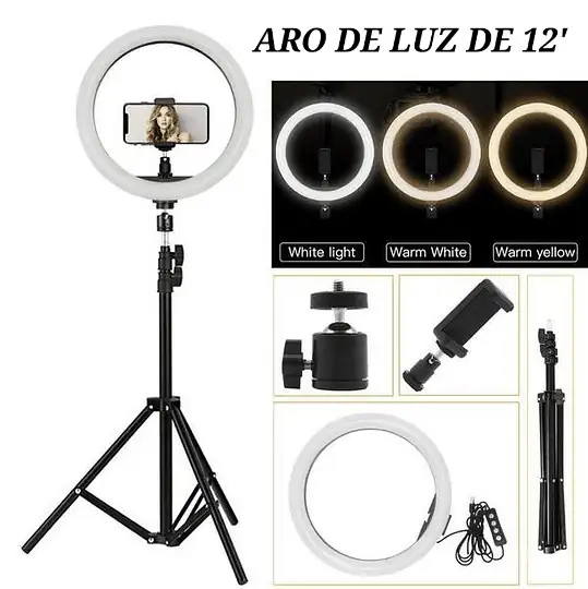 ARO DE LUZ DE 12'