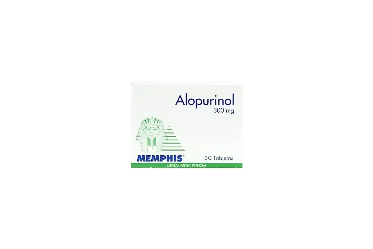 ALOPURINOL 300 MG X 30 TBL MEMPHIS