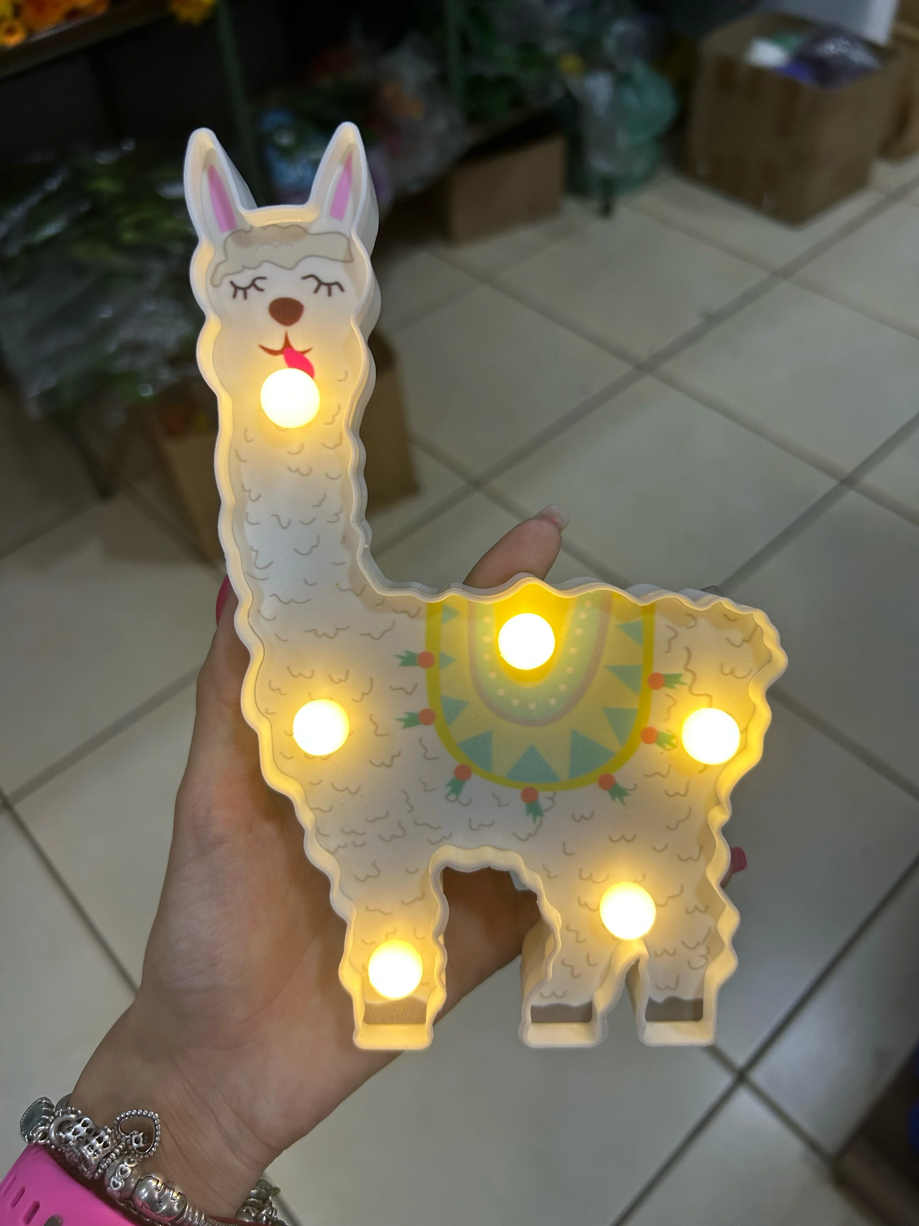 Lámpara llama 2