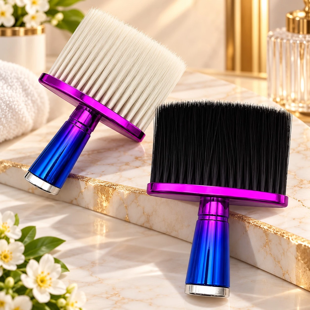 lumera brocha sacudira de barbero
