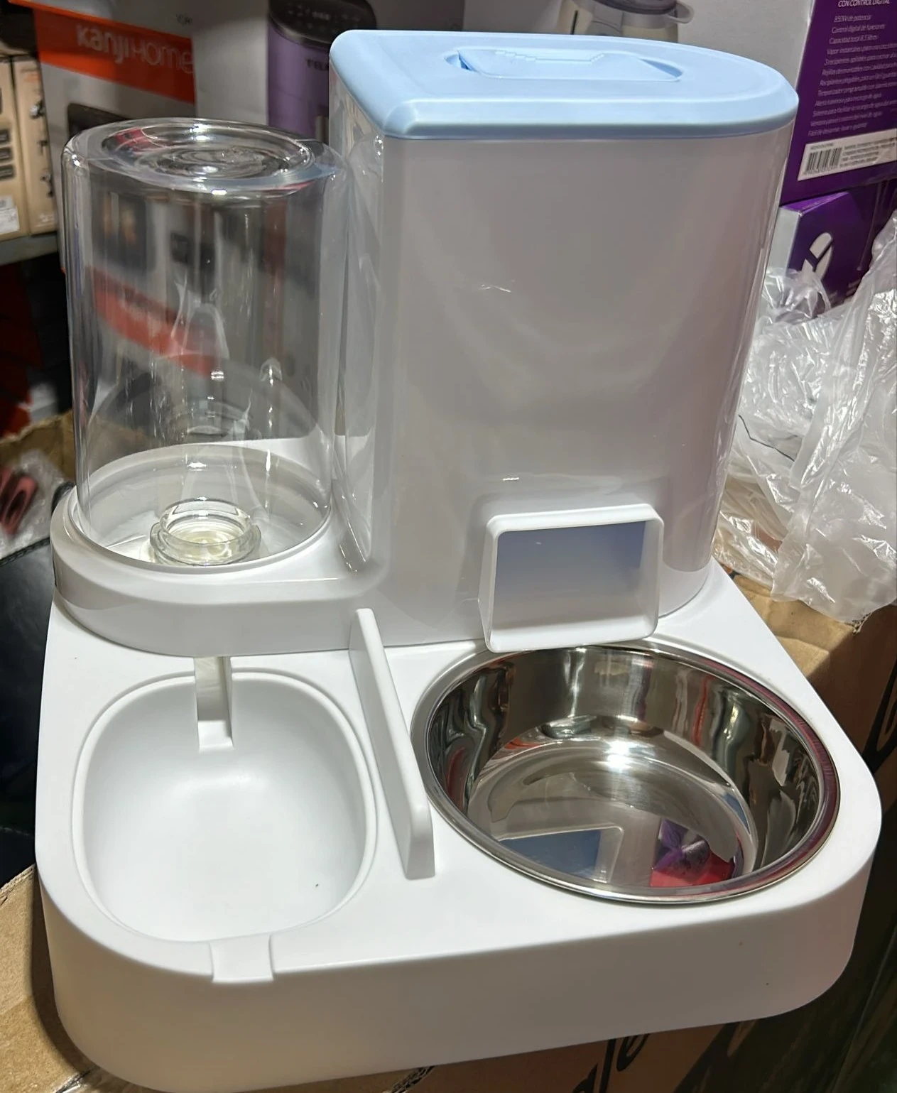DISPENSADOR DE COMIDA PARA MASCOTAS