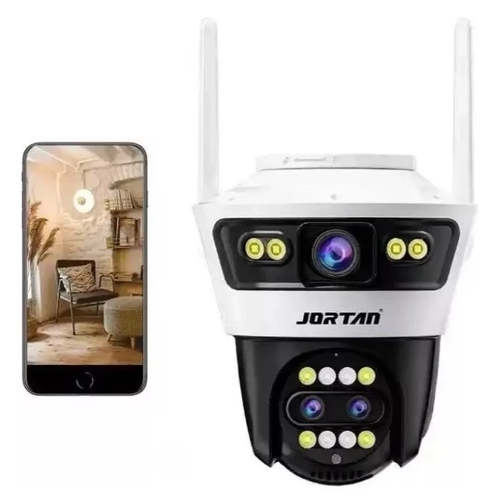 Camara Domo JORTAN Exterior Doble Lente Seguimiento Ip66 Jortan 4 Blanco 3