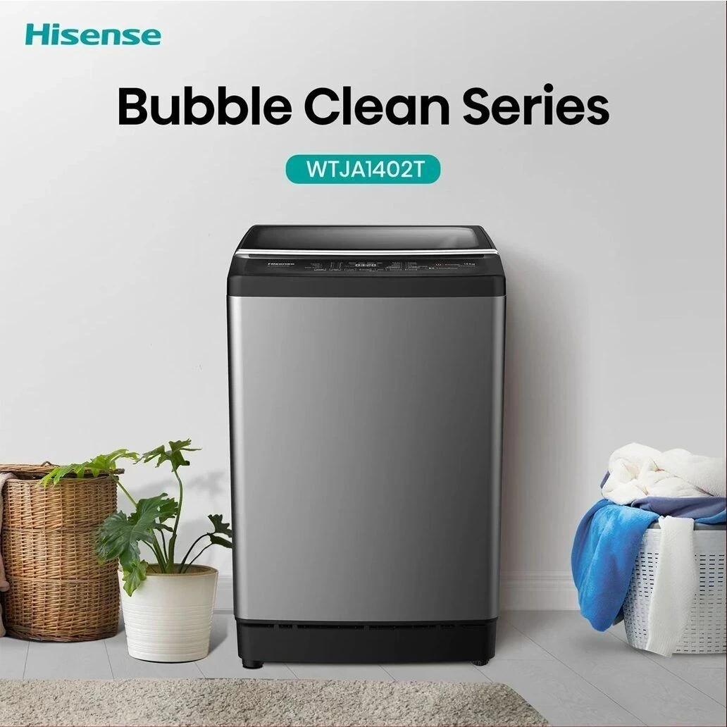 LAVARROPAS AUTOMATICO 9,5KG HISENSE TITANIUM