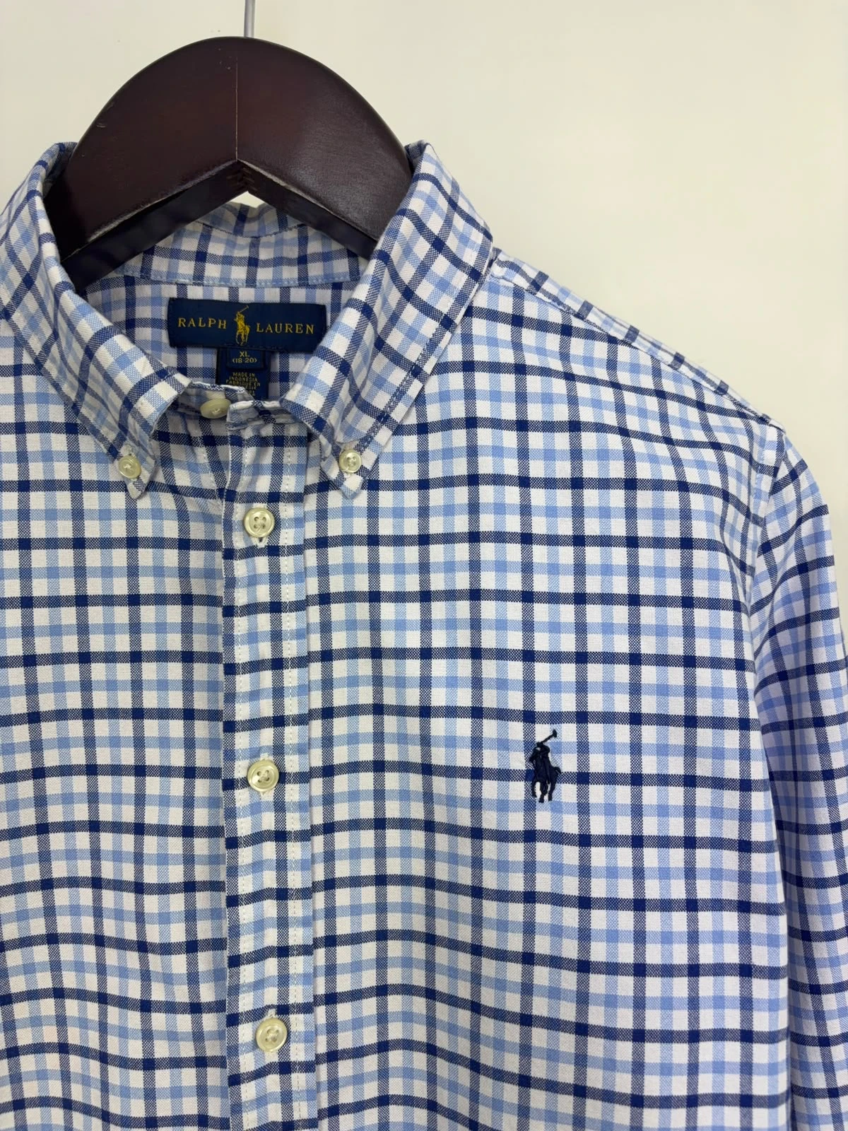 RALPH LAUREN CHECK SHIRT 4