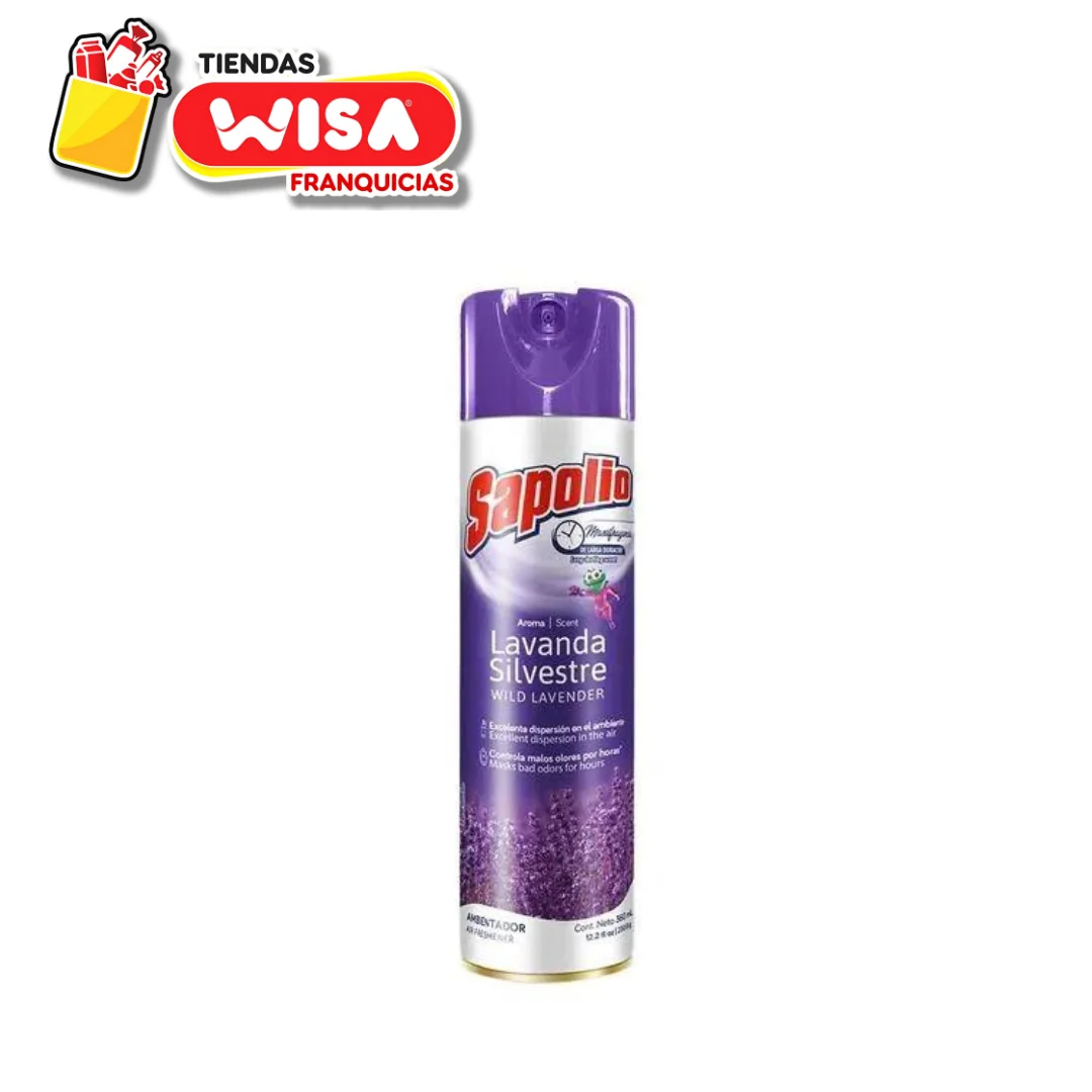 Ambientador Sapolio Lavanda Silvestre 360 ML