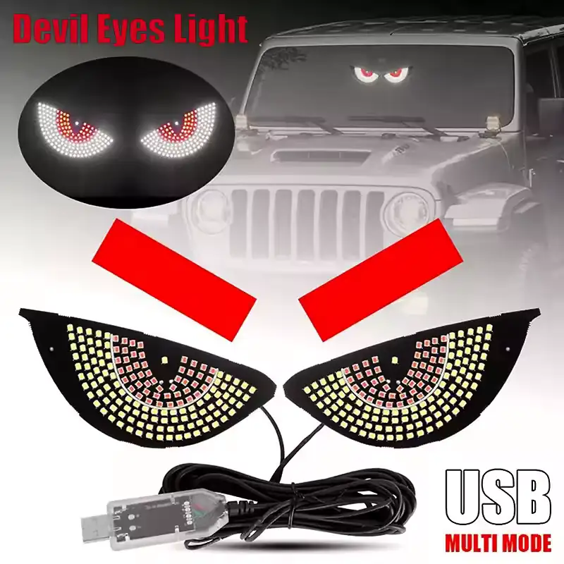 OJOS LED PARA CARRO  3