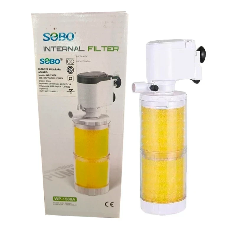 Filtro Interno Sobo Wp-1500a 8w 600l/h