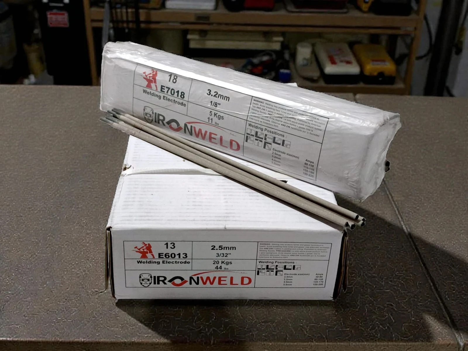 ELECTRODO IRON WELD 