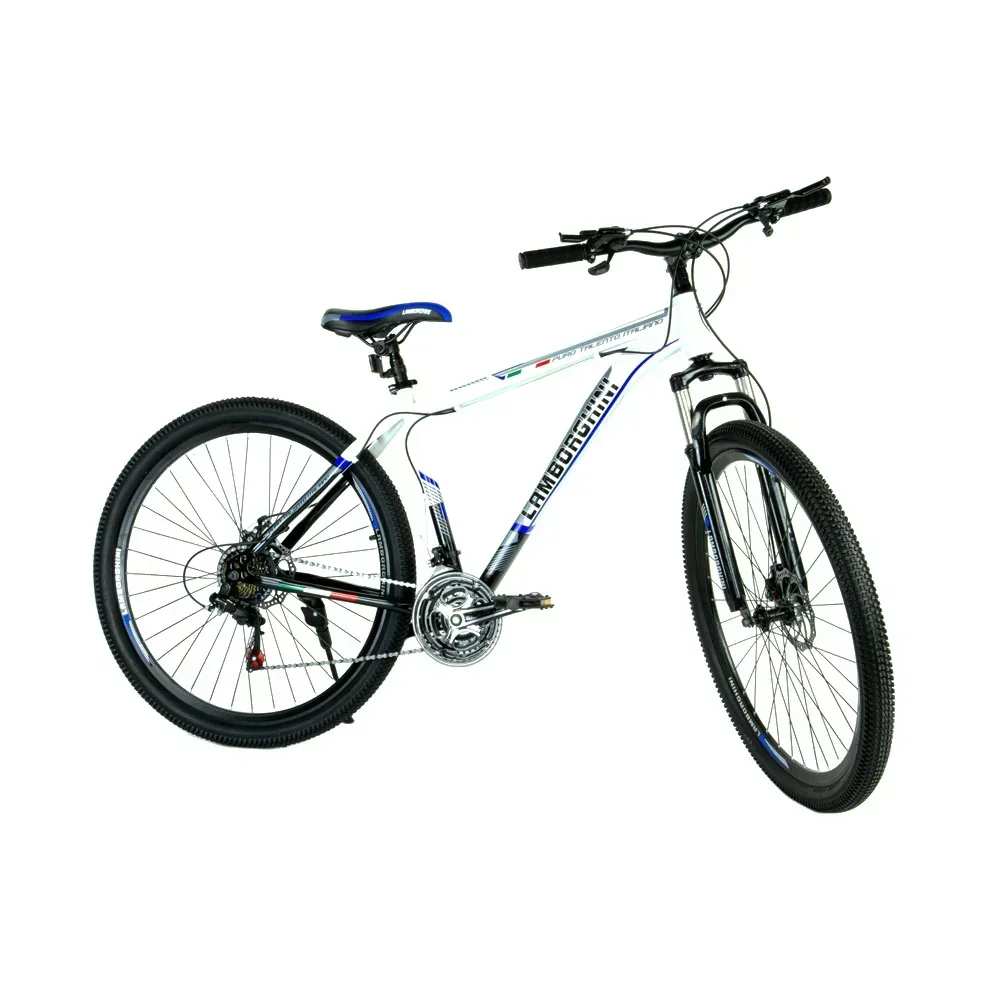 Bicicleta Lamborghini Rod. 29 Blanco / Negro Talle L