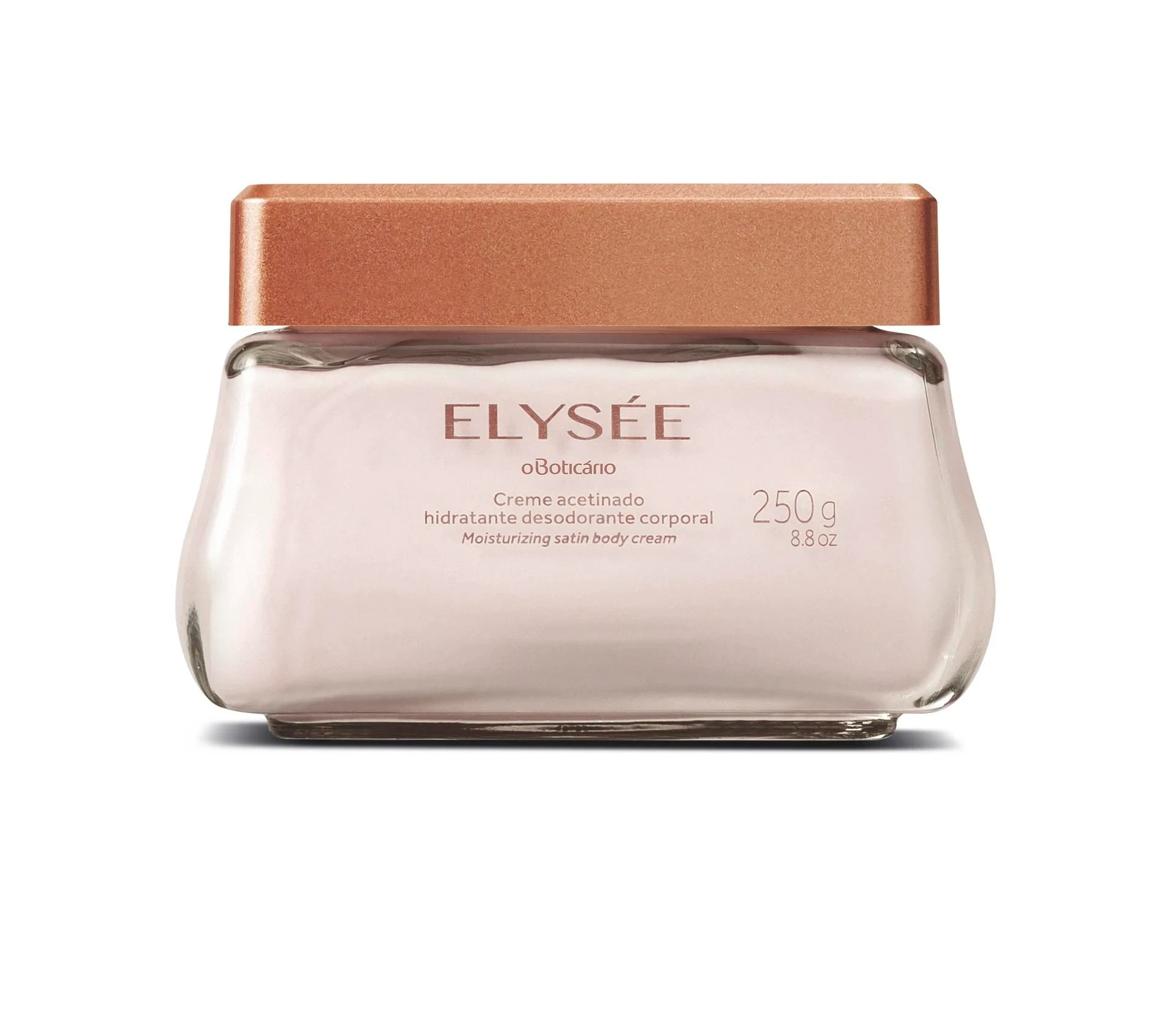 Elysee Crema Acetinada Hidratante Corporal, 250g