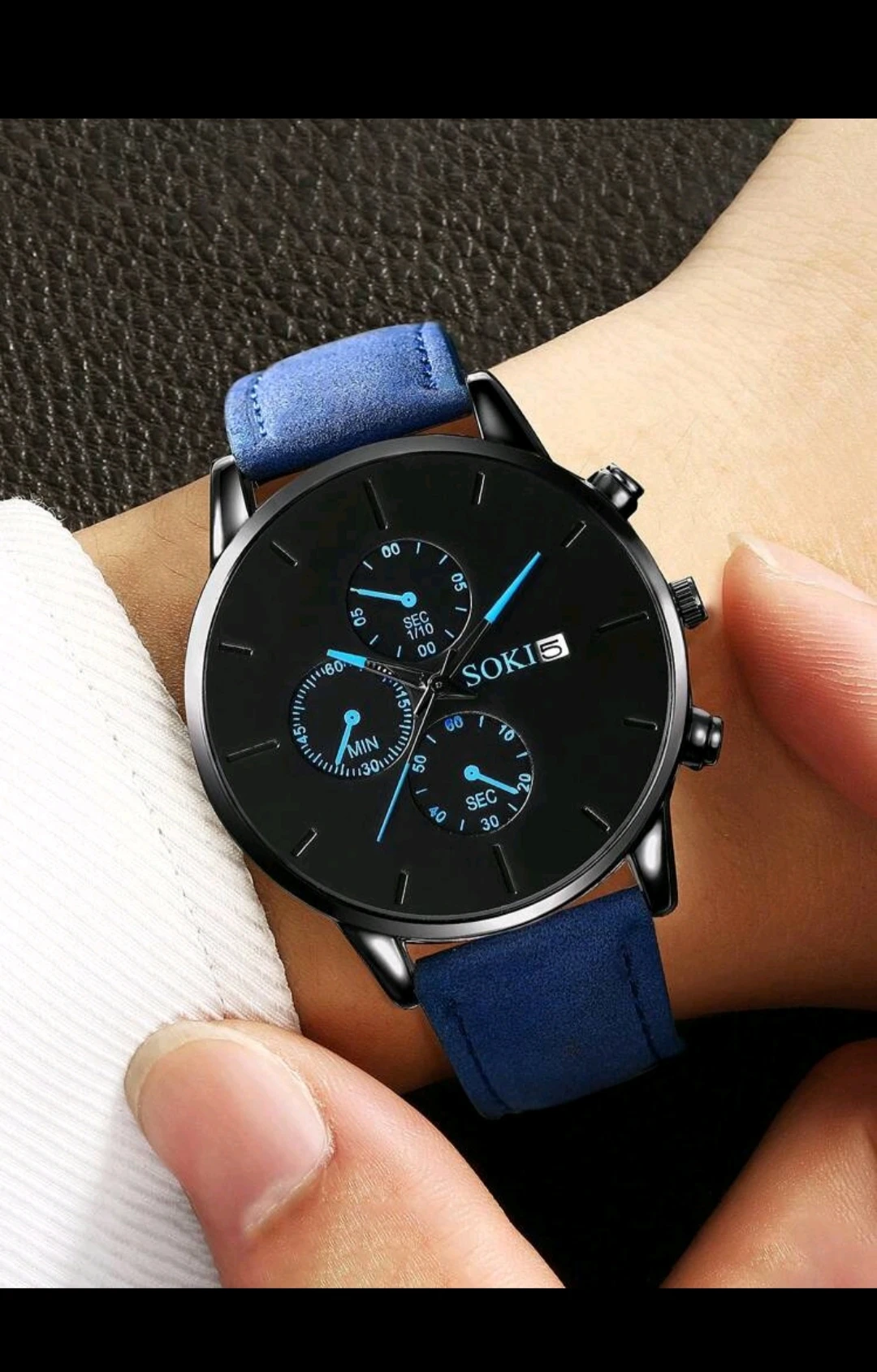 Reloj SOKI/ Sistema de fecha funcional  4