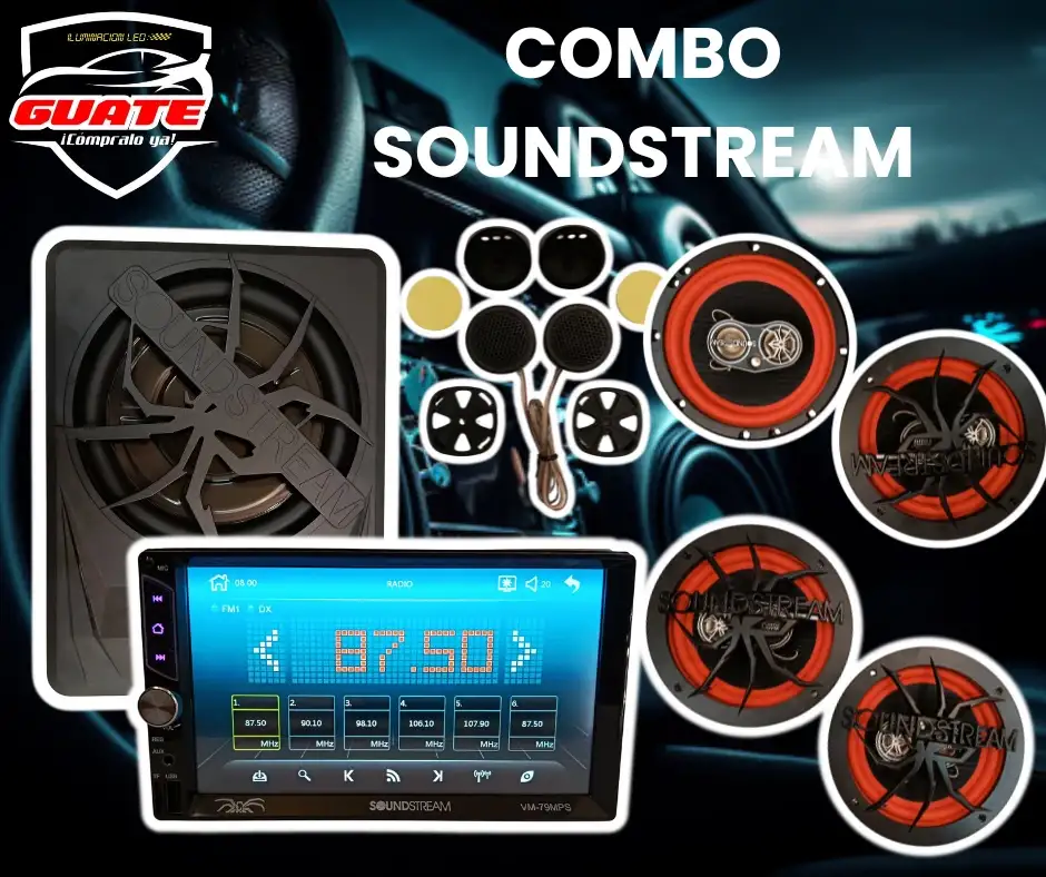 COMBO DE AUDIO SOUNDSTREAM