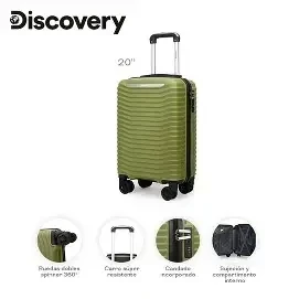 VALIJA CARRY ON DISCOVERY 28101-28556
