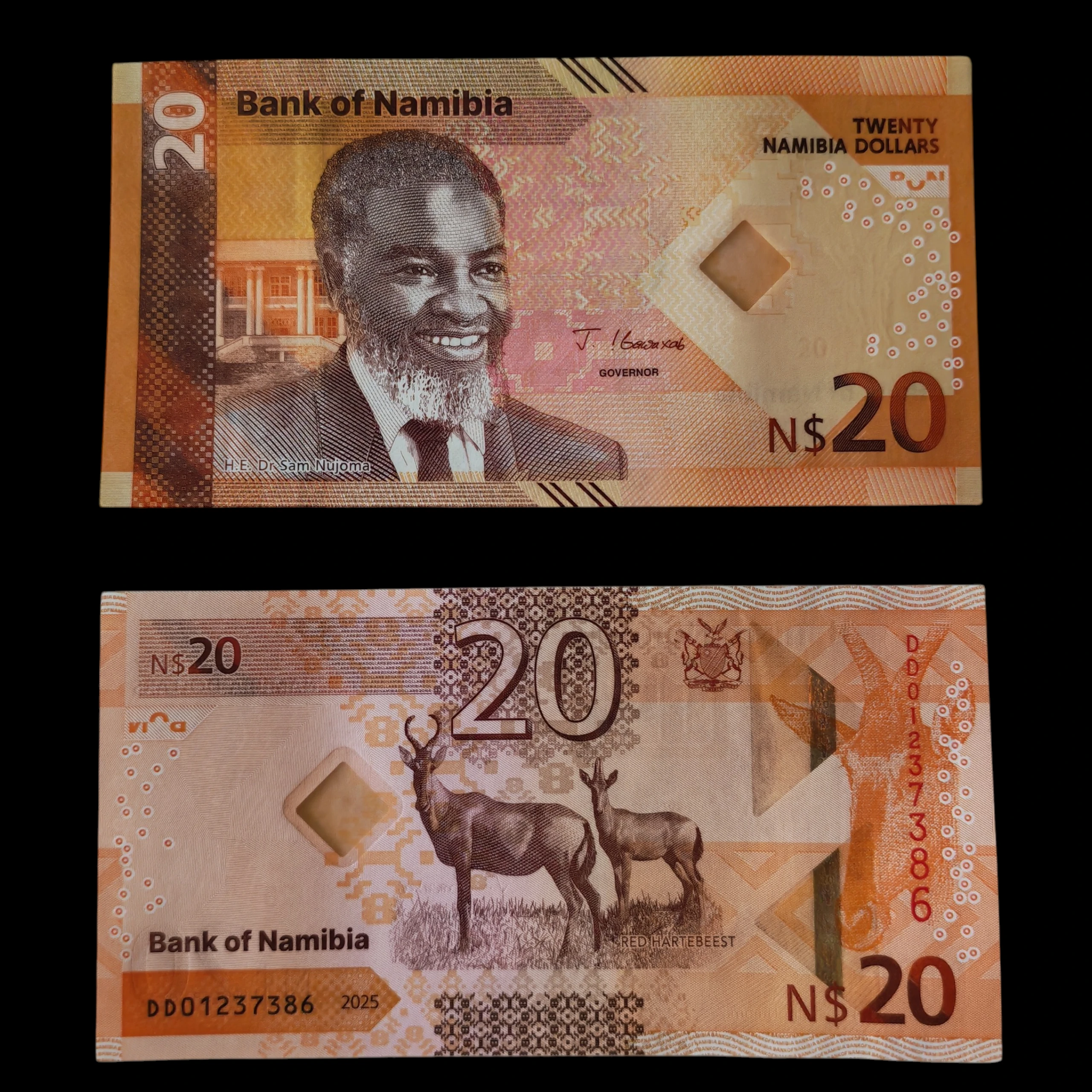 ° Namibia 20 dolares UNC