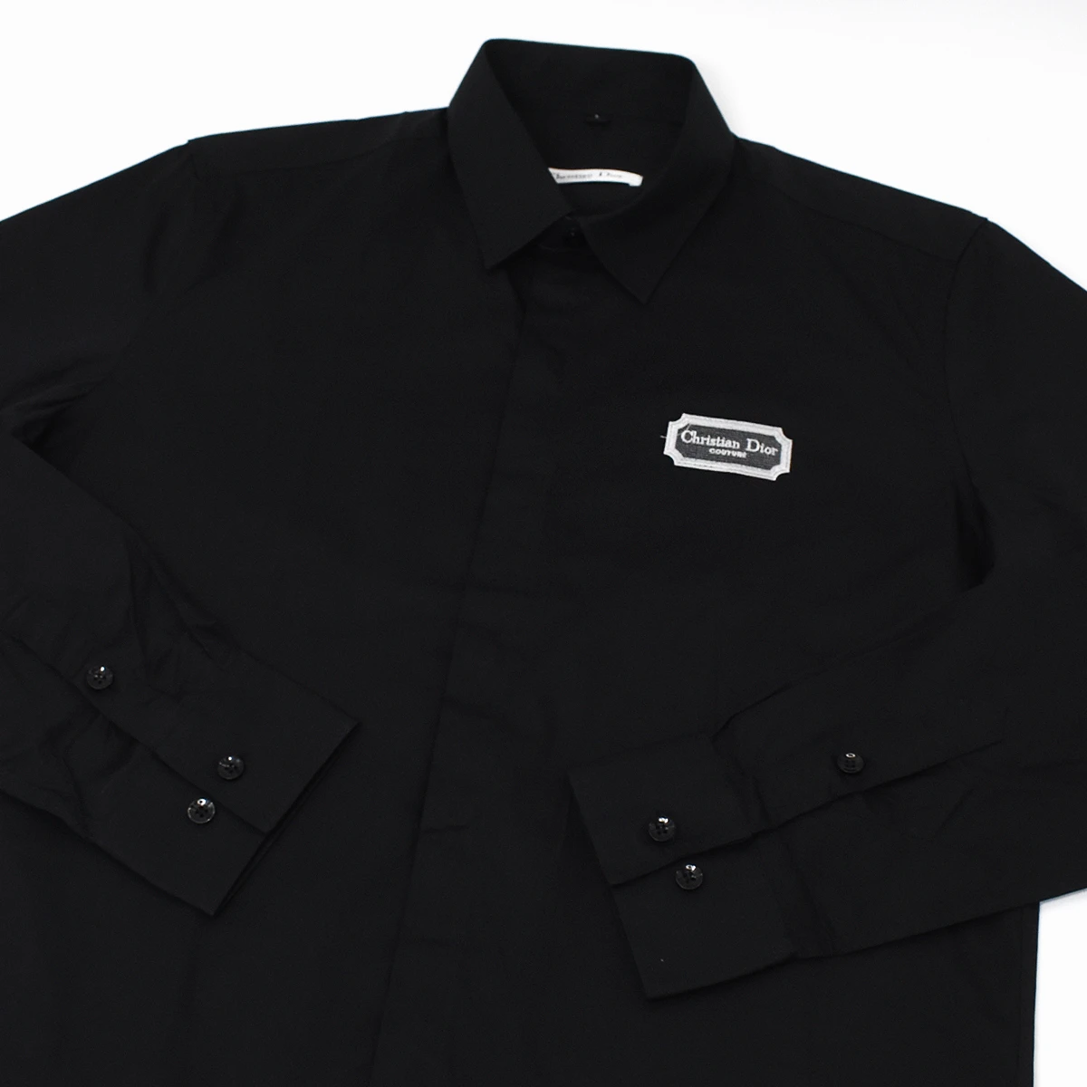 Camisa Manga Larga DIOR negra 4