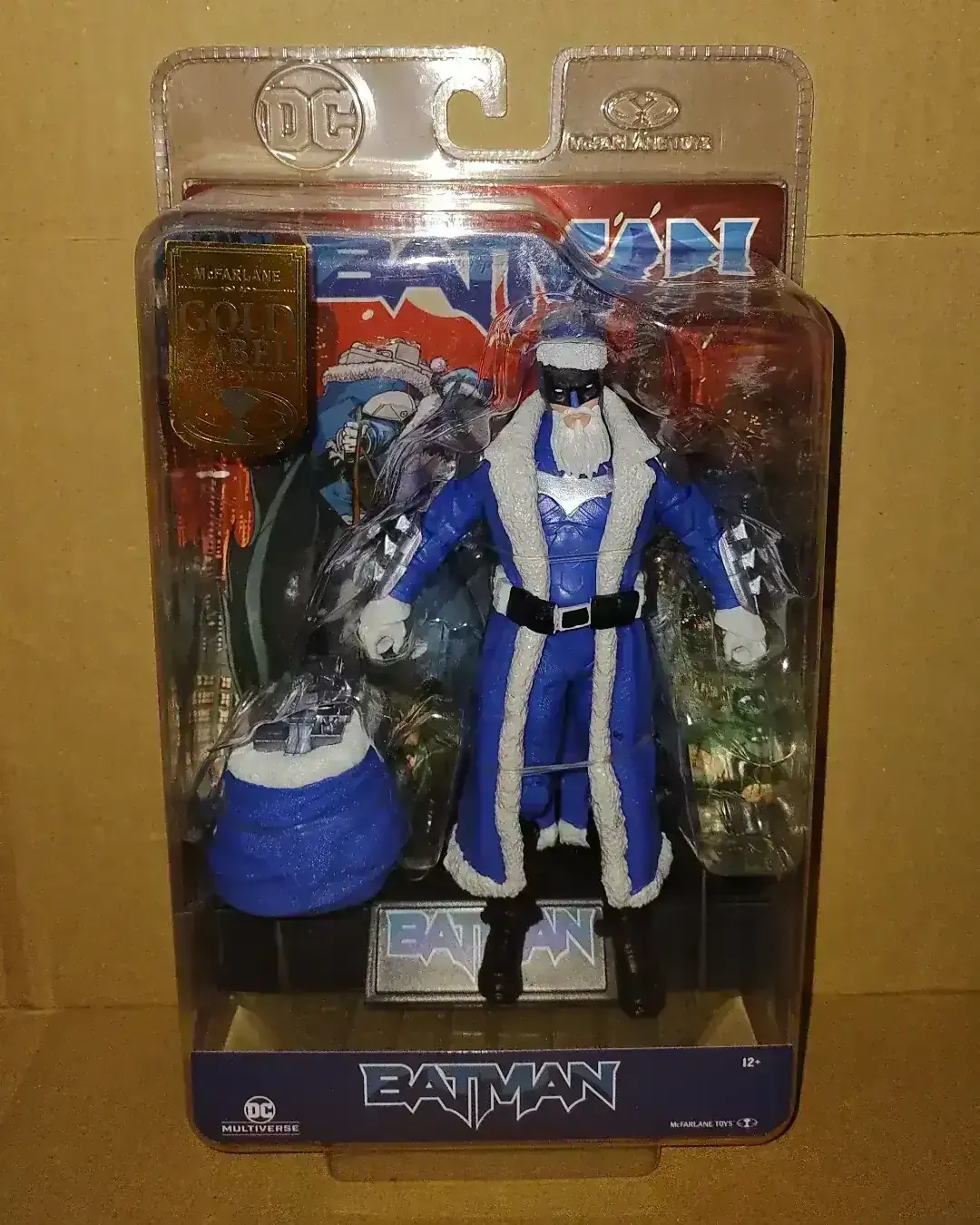 Mcfarlane DC multiverse Batman Santa azul